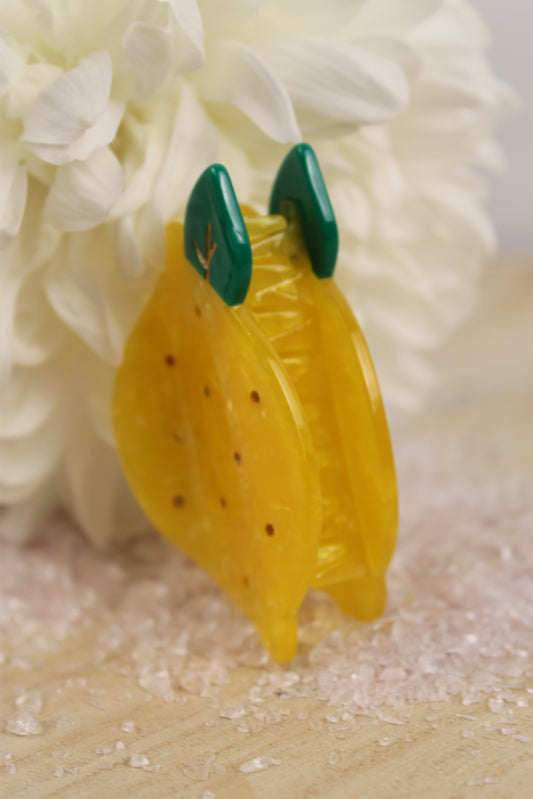 Haarklammer Limone