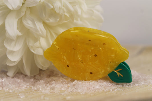 Haarklammer Limone